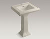 Wash basin with pedestal Memoirs K-2238-1-95 Gray Wash basin with pedestal Memoirs Kohler 2015 K-2238-1-95 Contemporary / Modern