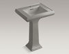 Wash basin with pedestal Memoirs K-2238-1-33 Light beige Wash basin with pedestal Memoirs Kohler 2015 K-2238-1-33 Contemporary / Modern