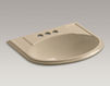 Countertop wash basin Devonshire K-2279-4-K4 Dark gray Countertop wash basin Devonshire Kohler 2015 K-2279-4-K4 Contemporary / Modern