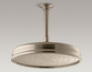 Ceiling mounted shower head Traditional Round Kohler 2015 K-13693-SN Contemporary / Modern