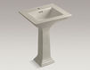 Wash basin with pedestal Memoirs K-2344-1-0 white Wash basin with pedestal Memoirs Kohler 2015 K-2344-1-0 Contemporary / Modern