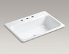 Countertop wash basin Bakersfield Kohler 2015 K-5832-3-47 Contemporary / Modern