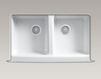 Built-in wash basin Hawthorne K-6534-4U-G9 Gray Built-in wash basin Hawthorne Kohler 2015 K-6534-4U-G9 Contemporary / Modern