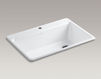 Countertop wash basin Riverby K-5871-1A2-7 Black Countertop wash basin Riverby Kohler 2015 K-5871-1A2-7 Contemporary / Modern