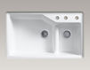 Built-in wash basin Indio Kohler 2015 K-6411-3-95 Contemporary / Modern
