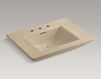 Countertop wash basin Memoirs K-2269-8-47 Ivory Countertop wash basin Memoirs Kohler 2015 K-2269-8-47 Contemporary / Modern
