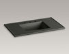 Countertop wash basin Impressions K-2781-8-G81 white Countertop wash basin Impressions Kohler 2015 K-2781-8-G81 Contemporary / Modern