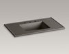 Countertop wash basin Impressions K-2781-8-G85 Gray Countertop wash basin Impressions Kohler 2015 K-2781-8-G85 Contemporary / Modern