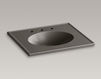Countertop wash basin Impressions K-2791-8-G85 Gray Countertop wash basin Impressions Kohler 2015 K-2791-8-G85 Contemporary / Modern