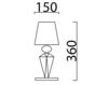 Table lamp Illuminazione D'arte ROVERE 3080/1BP Classical / Historical 