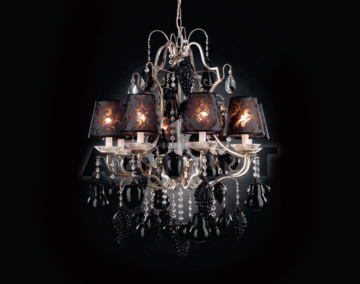 Buy Сhandelier Tredici Design Tredici Design Collections 1315.8FG CP black