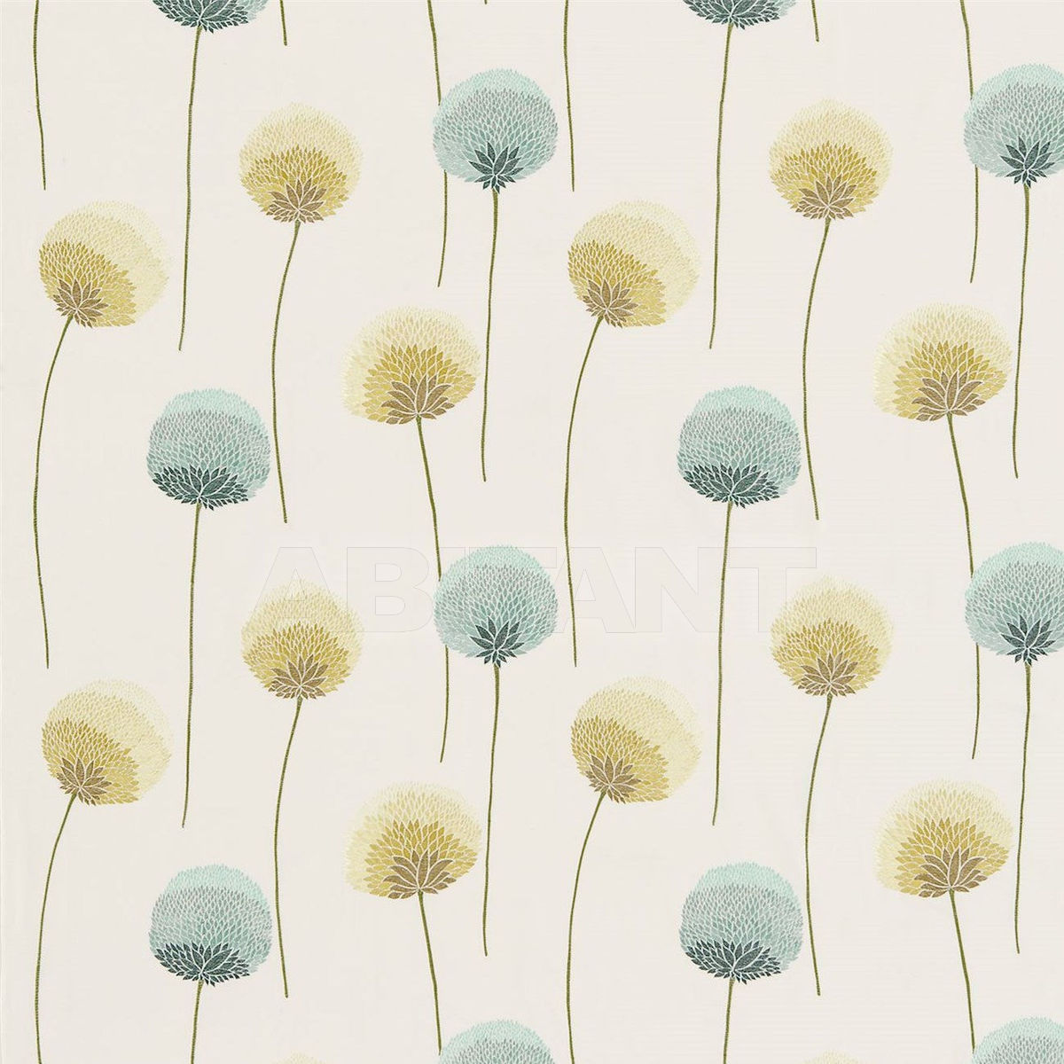 Interior fabric Allium HEMB130104 price on request Buy Interior fabric Allium Style Library Floris HEMB130104