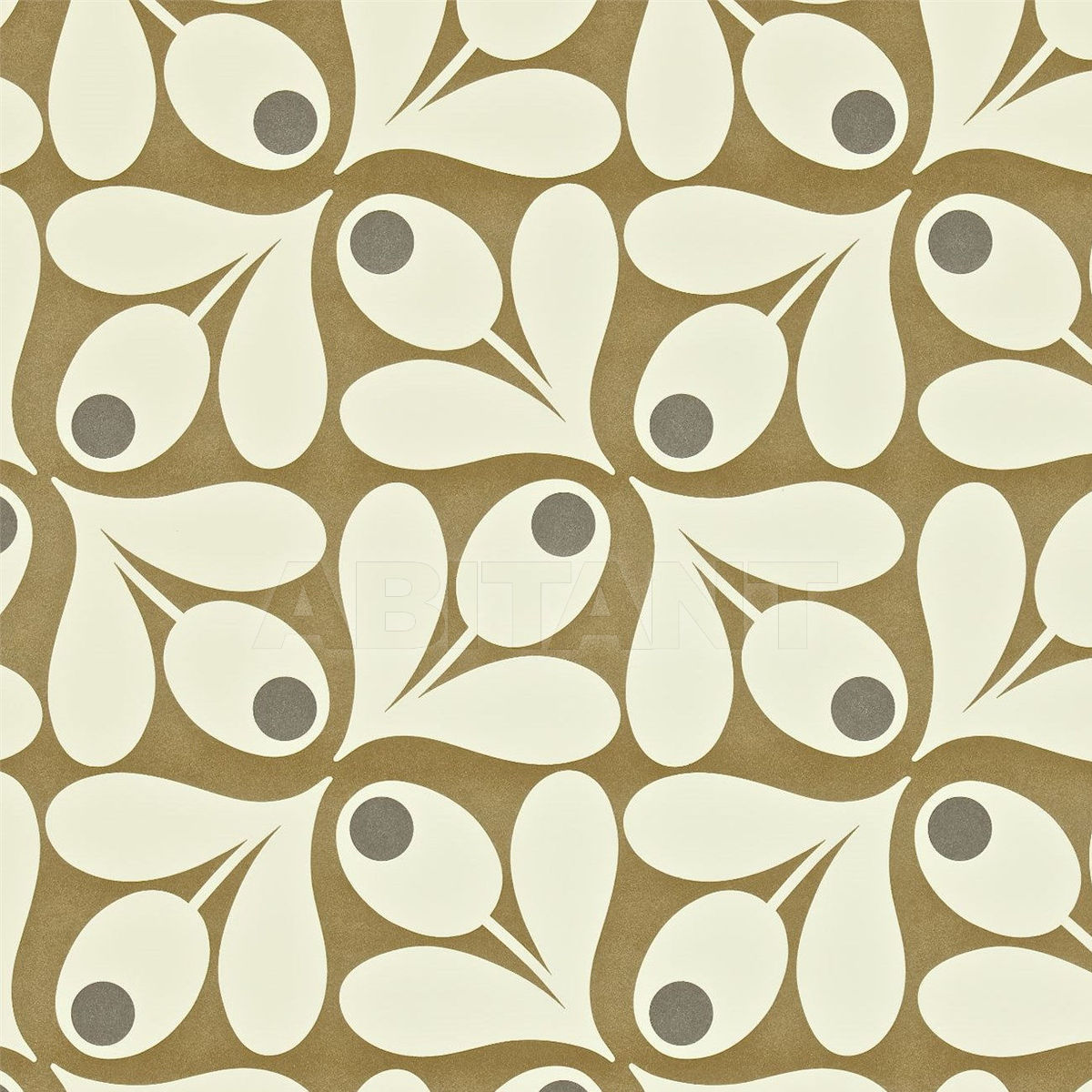 Non-woven wallpaper Acorn Spot HORL110418 price on request Buy Non-woven wallpaper Acorn Spot Style Library Orla Kiely Wallpapers HORL110418