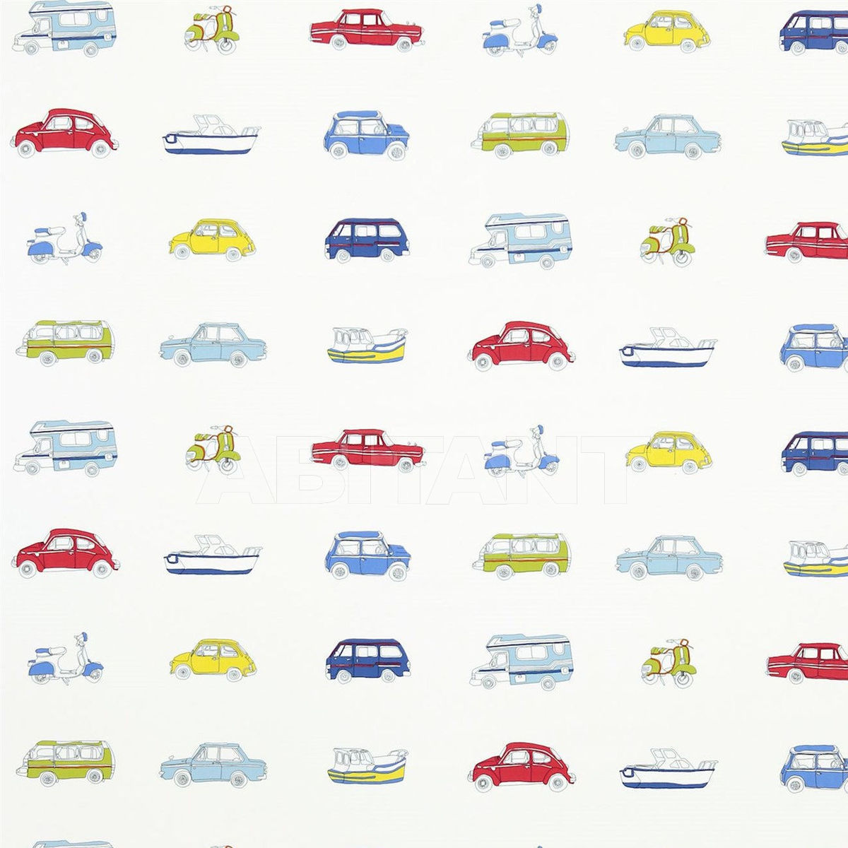 Interior fabric Go Go Retro HWO03232 price on request Buy Interior fabric Go Go Retro Style Library What a Hoot Fabrics HWO03232