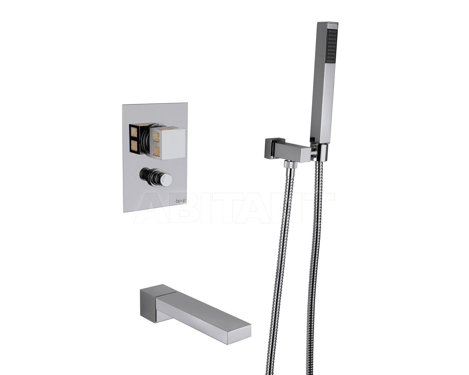 Bath mixer 3D530/D price on request Buy Bath mixer Bongio Pure Glam Decor 3D530/D