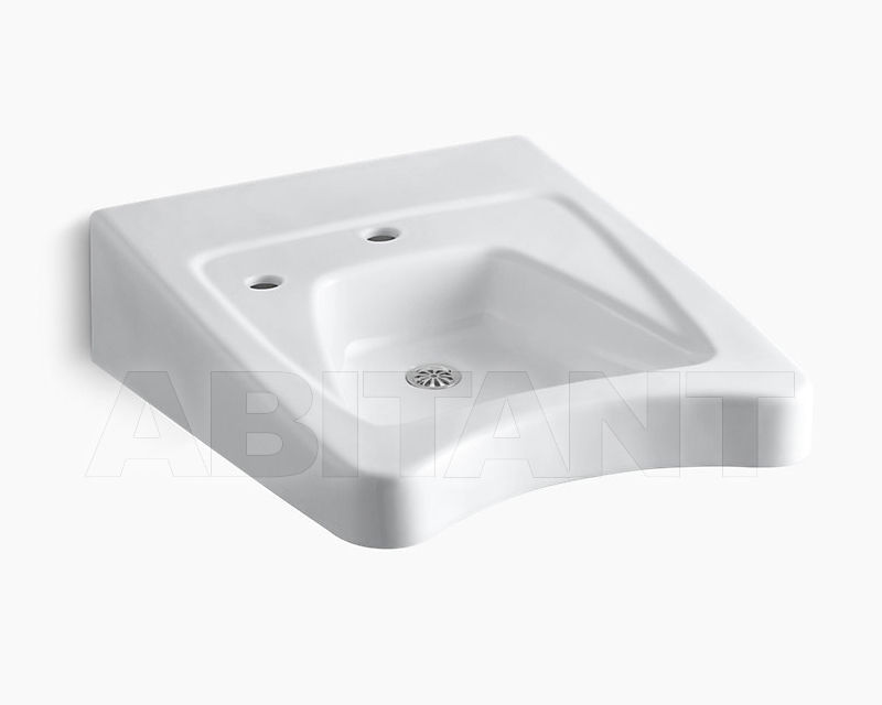 Wall mounted wash basin Morningside K-12638-L-0 price on request Buy Wall mounted wash basin Morningside Kohler 2015 K-12638-L-0