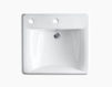 Wall mounted wash basin Soho Kohler 2015 K-2084-L-0 Contemporary / Modern