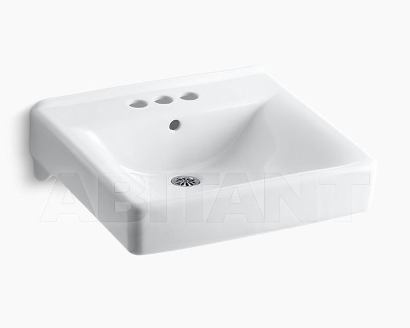 Wall mounted wash basin Soho K-2054-0 price on request Buy Wall mounted wash basin Soho Kohler 2015 K-2054-0