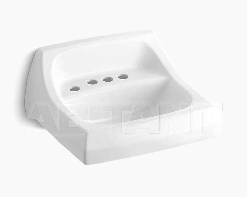 Wall mounted wash basin Kingston K-2005-L-0 price on request Buy Wall mounted wash basin Kingston Kohler 2015 K-2005-L-0