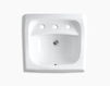 Wall mounted wash basin Kingston K-2006-0 white Wall mounted wash basin Kingston Kohler 2015 K-2006-0 Contemporary / Modern