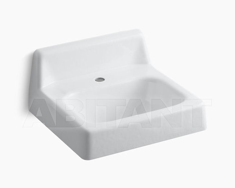 Wall mounted wash basin Hudson K-2812-0 price on request Buy Wall mounted wash basin Hudson Kohler 2015 K-2812-0