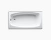 Bath tub Dynametric K-519-0 white Bath tub Dynametric Kohler 2015 K-519-0 Contemporary / Modern