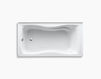 Bath tub Hourglass K-1219-L-0 white Bath tub Hourglass Kohler 2015 K-1219-L-0 Contemporary / Modern