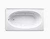 Hydromassage bathtub Windward Kohler 2015 K-1114-L-0 Contemporary / Modern