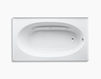 Hydromassage bathtub Windward K-1114-R-0 white Hydromassage bathtub Windward Kohler 2015 K-1114-R-0 Contemporary / Modern