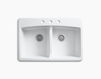Countertop wash basin Brookfield Kohler 2015 K-5846-3-0 Contemporary / Modern