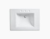 Wash basin with pedestal Memoirs K-2268-8-0 white Wash basin with pedestal Memoirs Kohler 2015 K-2268-8-0 Contemporary / Modern