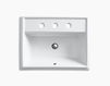 Countertop wash basin Tresham Kohler 2015 K-2991-8-0 Contemporary / Modern