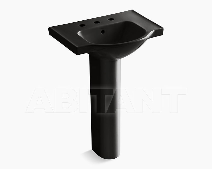 Buy Wash basin with pedestal Veer Kohler 2015 K-5266-8-7