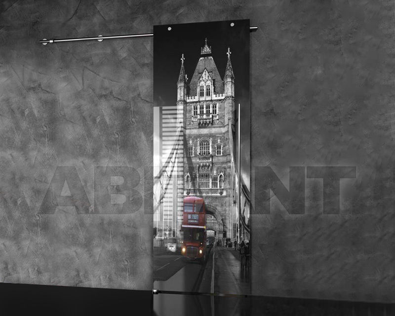 Glass door GDC227 price on request Buy Glass door Glamour Design KEEP CALM AND TRAVEL ON GDC227