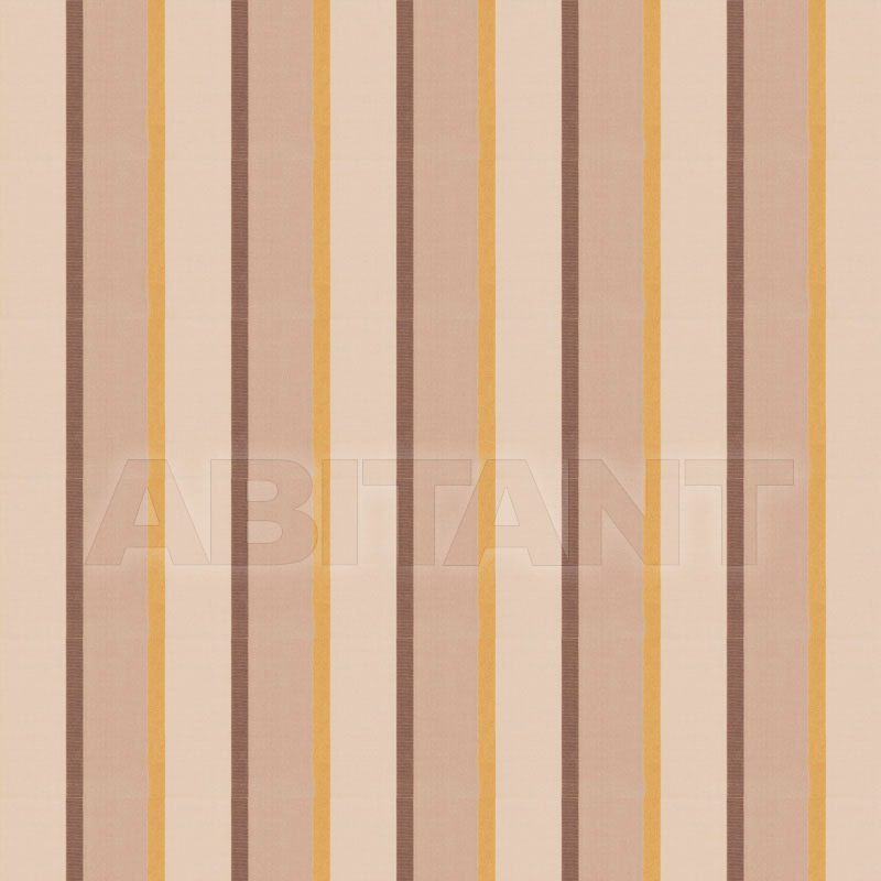 Buy Interior fabric Stroheim PALACE SILKS DEVERE STRIPE Gold Leaf