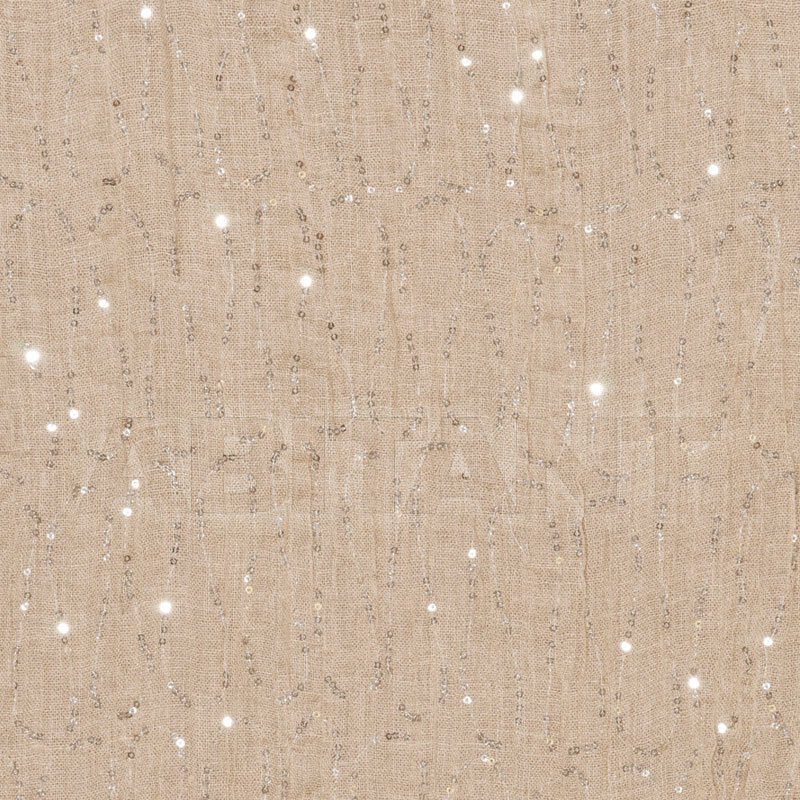Buy Interior fabric Stroheim BRUSHED METAL SHEERS MYKONOS Zinc
