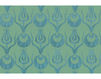 Wallpaper Carnation & Crescent light green Wallpaper Iksel Carnation & Crescent Oriental / Japanese / Chinese