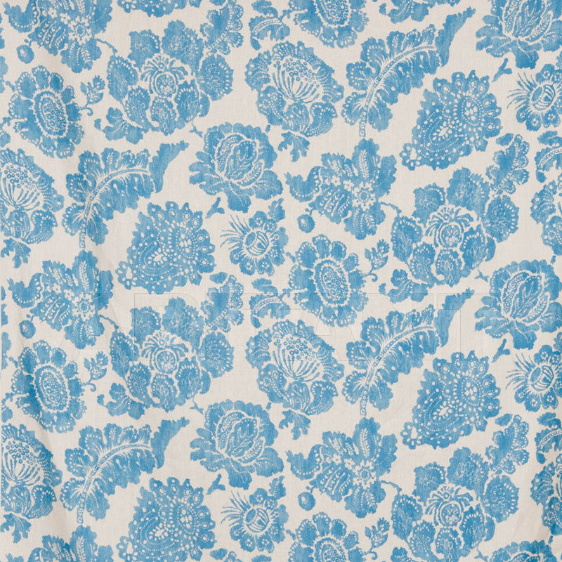 Buy Interior fabric Stroheim  1081A GISELLE S0510 Blue & White