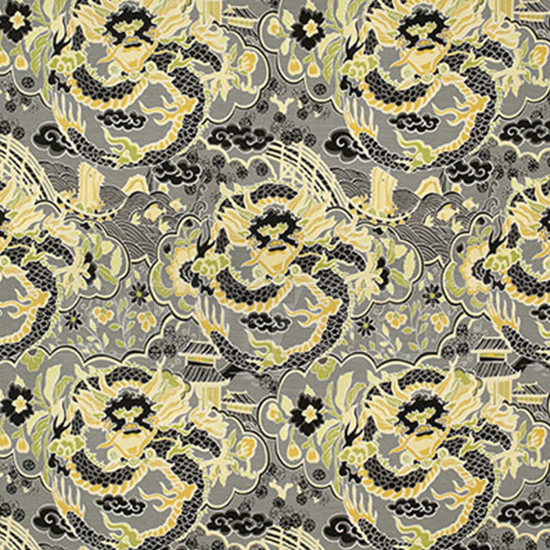 Buy Wall mirror Thibaut Inc. Imperial Garden Fabric bk F914234