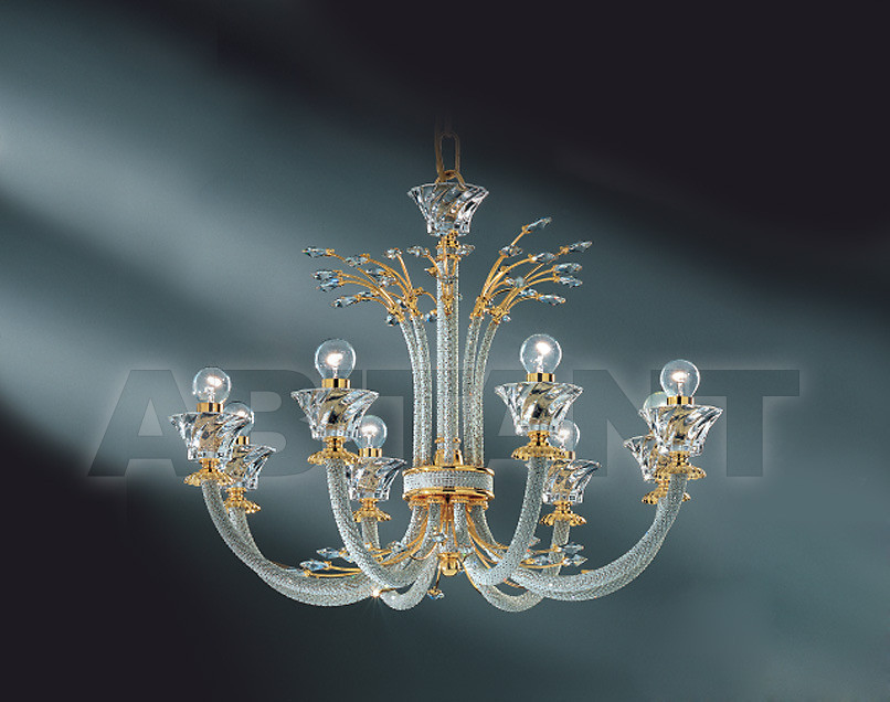 Buy Сhandelier Prearo Luxury Crystal GALAXY/8 24K-CR