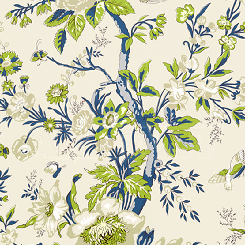 Paper wallpaper NEMOUR T36133 price on request Buy Paper wallpaper NEMOUR Thibaut Inc. Enchantment T36133