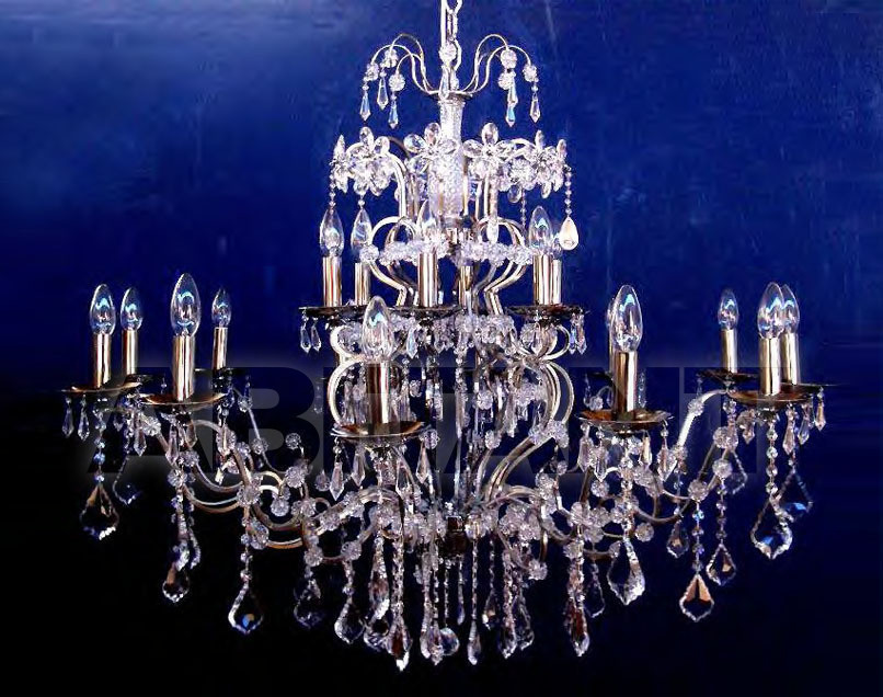 Сhandelier ZAFFIRO 12+6 price on request Buy Сhandelier Lumi Veneziani Premium Collection ZAFFIRO 12+6