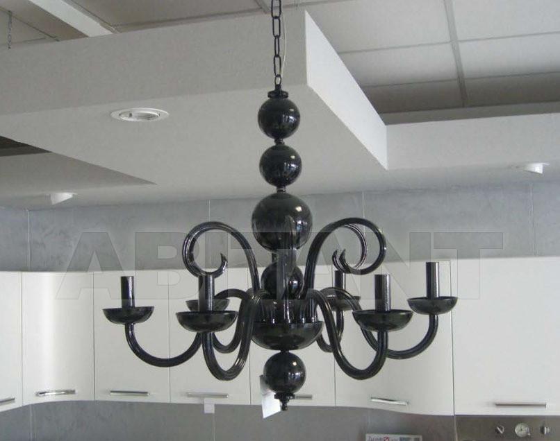 Buy Сhandelier Lumi Veneziani Premium Collection 509 6 BLACK