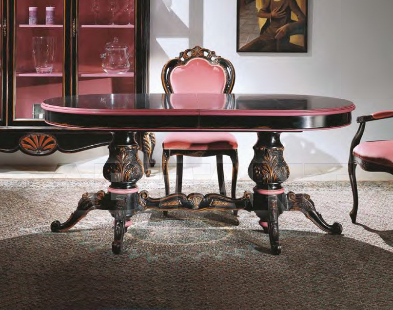 Buy Dining table Serafino Marelli Foglie & Colori LA 15