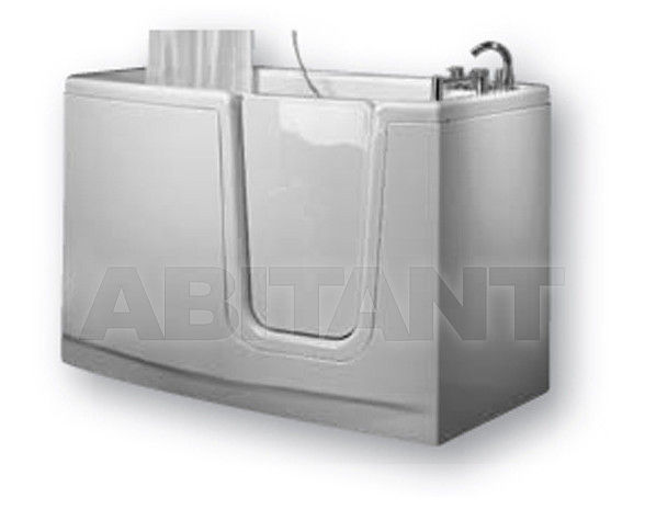 Buy Bath tub Ponte Giulio Shower Trays, Enclosures & Curtain Rods M74MDSW112
