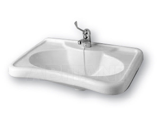 Buy Wall mounted wash basin Ponte Giulio Sanitaryware & Taps B40CMSW102
