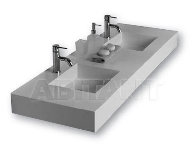 Buy Wall mounted wash basin Ponte Giulio Sanitaryware & Taps B46TLMW352