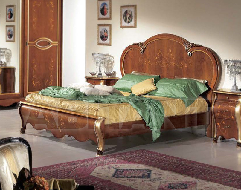 Bed A962 noce price on request Buy Bed Tarocco Vaccari Group Luxury A962 noce