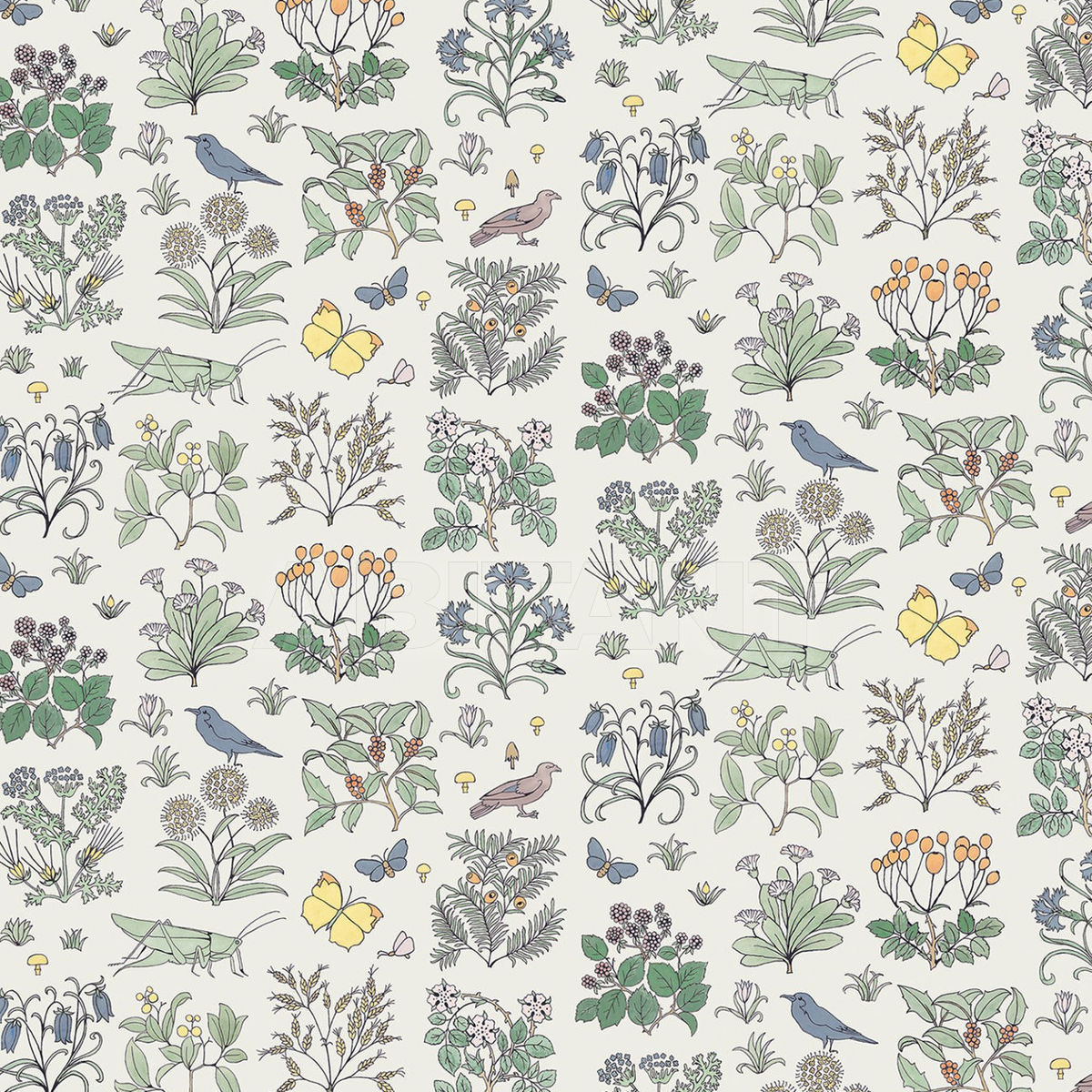 Upholstery VOYSEY'S GARDEN 6-FA-VOY-CS-WHT-XXX-XXX price on request Buy Upholstery VOYSEY'S GARDEN Henry Bertrand Ltd Fabric 6-FA-VOY-CS-WHT-XXX-XXX