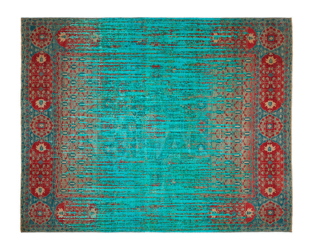 Buy Modern carpet  Jan Kath  ERASED HERITAGE MAMLUK KENSINGTON DOUBLE VENDETTA